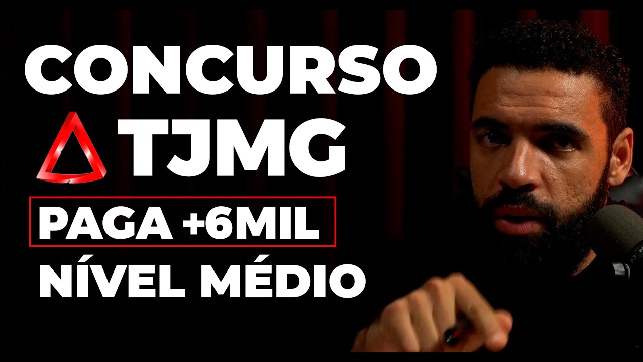 Concurso TJMG 2025: Nível Médio com Salários Acima de R$6 Mil!