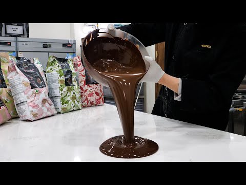 한국의 몇없는 초콜릿 장인들! 수제로 만드는 놀라운 초콜릿 제조과정 3편 korea's best chocolate making artisans - korean street food