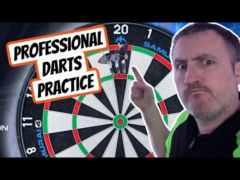 Practice Like A Professional Dart Player