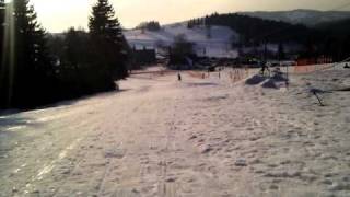 preview picture of video 'Jizda na bobech - Skiareal Bedrichov'