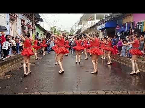 Fiestas patronales de Tacuba Ahuachapán El Salvador, desfile del correo 2026.