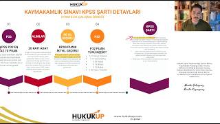 Kaymakamlık-KPSS Şartı Tüm Detaylar | Stratejik Çalışma Yöntemi | Hukukup.com | 