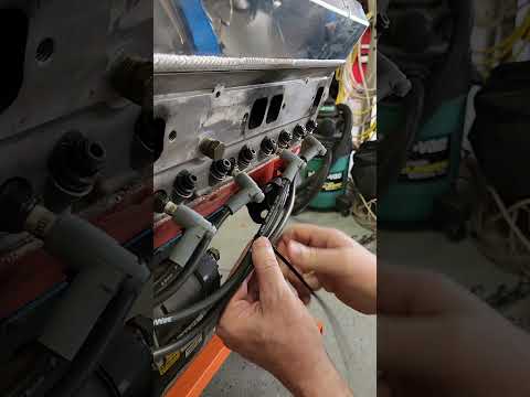 355 SBC Milkshake machine zip tie new plug wires