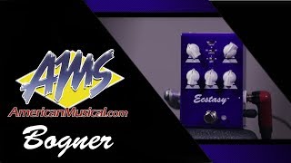 Video thumbnail for Bogner Ecstasy Blue Pedal - American Musical Supply by American Musical Supply