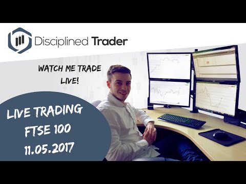 Live Indices/Forex Trading - 11th May 2017 - Slow Price Action, One Missed Trade