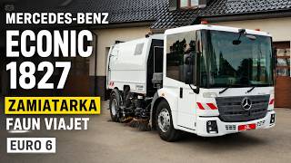 سيارة كنس الشوارع Mercedes-Benz Econic 1827 | صورة 4 - Autoline
