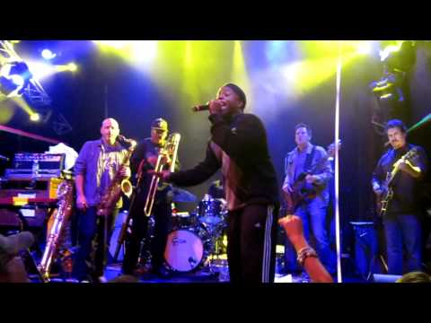 Corey Glover and Corey Henry w/ Galactic.