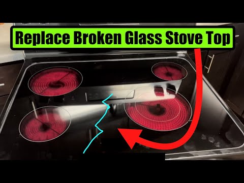 How To Fix Cracked Stove Glass. How To Replace Stove Glass GE Samsung Kenmore