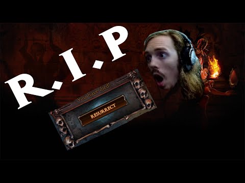 RIP - First death in Lake of Kalandra - Path of Exile 3.19
