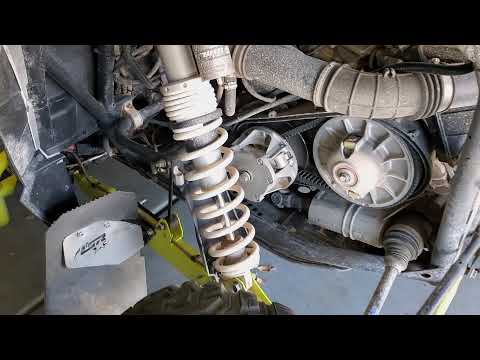 WHY IS MY POLARIS REAR SHOCK SPRING COMPRESSED!?
