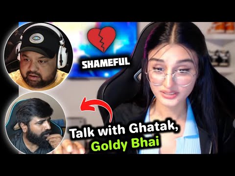 Ghatak Bhai Reply on Payal Abuse Matter | Payal Sad 💔