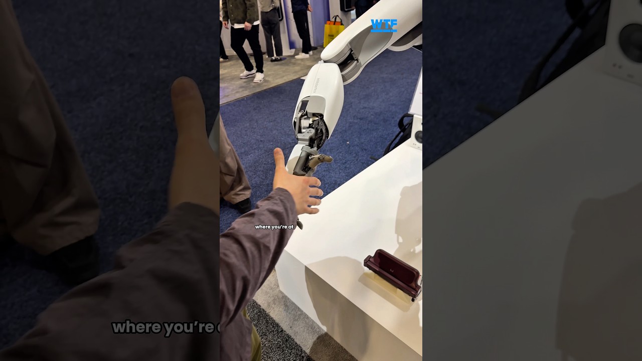 Robot Handshake Time!