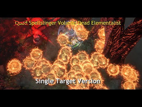 [3.18] Triple Spellslinger - Elementalist Volatile Dead - Bossing Set-up