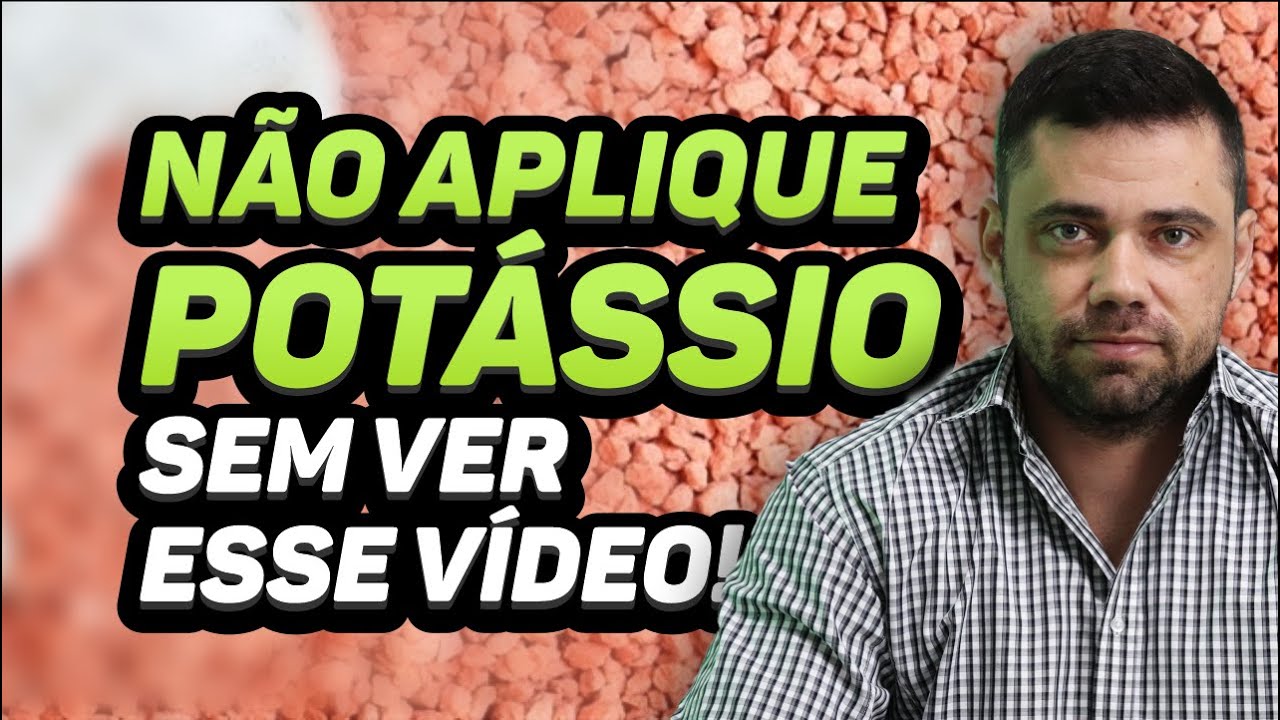 NÃO APLIQUE POTÁSSIO SEM VER ESSE VÍDEO