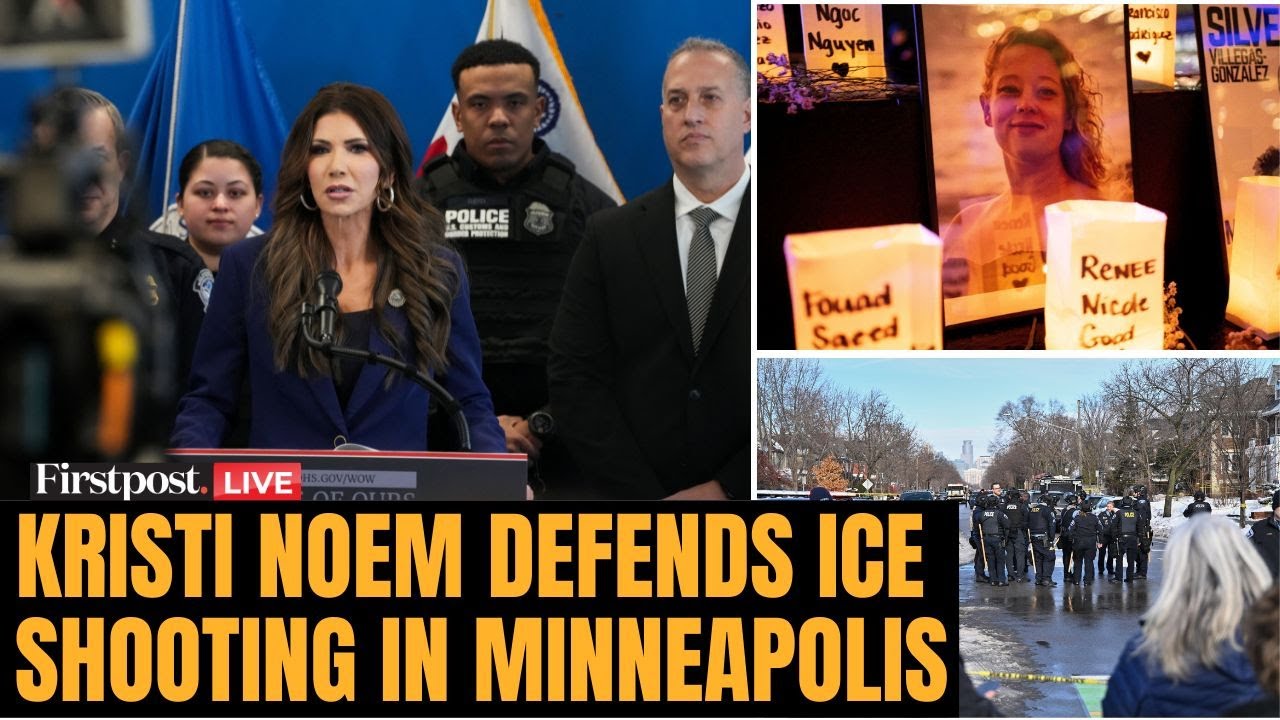 Minneapolis ICE Shooting LIVE Updates: Kristi Noem Speaks on Fatal ICE Shooting | US News | N18G