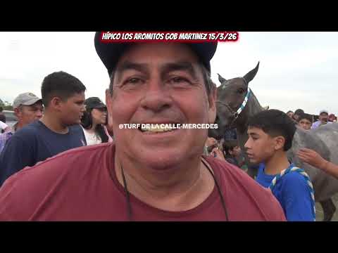 CAMPARI GANADOR HÍPICO LOS AROMITOS GOB MARTINEZ GRAN CLÁSICO CENTRAL ENTRE LUCIANITA Y CAMPARI 