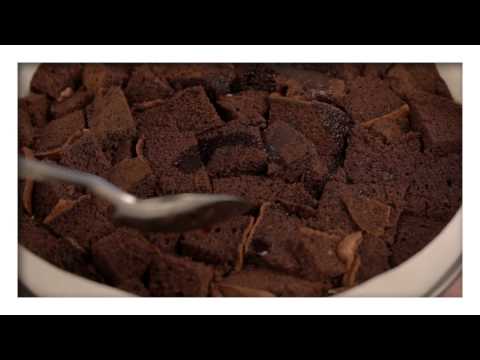 Chocolate Cherry Dessert Arabic