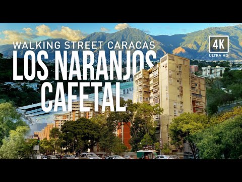 🚶‍♀️🚶Walking Tour 4K: El Cafetal y Los Naranjos INESPERADA sorpresa en Caracas Venezuela