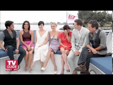 Once Upon A Time Cast at COMIC-CON with TV