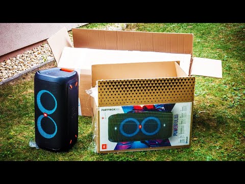 Black jbl partybox 100 portable bluetooth party speaker, 160...