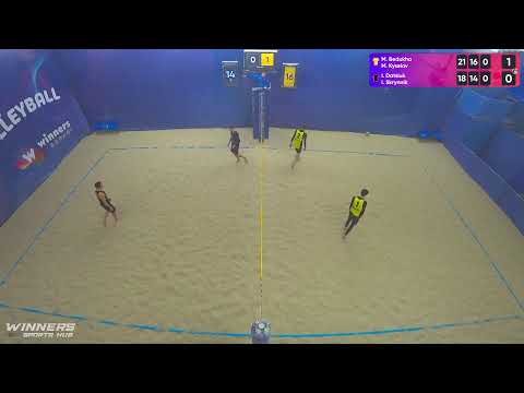 17:30 M. Bedukha / M. Kyselov - I. Datsiuk / I. Skrynnik 28.01.2023 | Winners Beach Volleyball