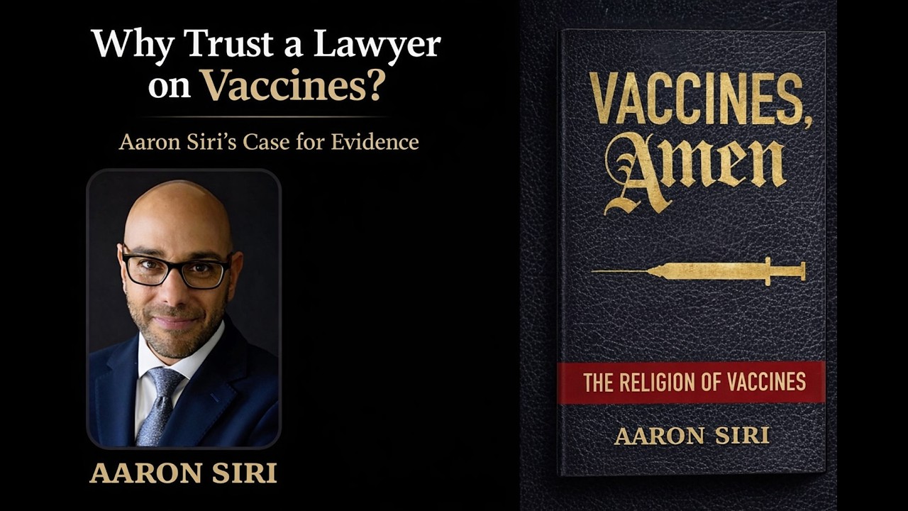 Why Trust a Lawyer on Vaccines? Aaron Siri’s Case for Evidence