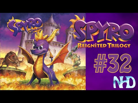 Let's Play Spyro the Dragon, Reignited (pt32) Haunted Towers (100% Level Complete)