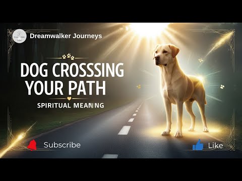 Spiritual Meaning of a Dog Crossing Your Path | Loyalty, Protection & Spiritual Guidance
