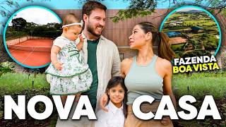 NOSSA NOVA CASA NA FAZENDA | Meu presente pra família Cardi Nigro