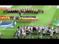 Исполнение гимна Италии в финале Евро-2012 