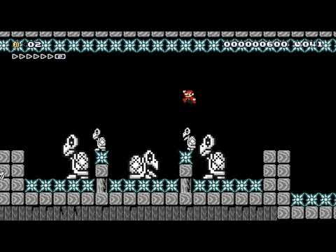 Super Mario Maker Levels: "Dry Bones Rush"