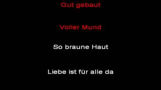 Rammstein - Liebe ist für alle da (instrumental with lyrics)