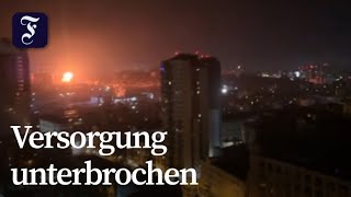Massive russische Angriffe auf Kiew