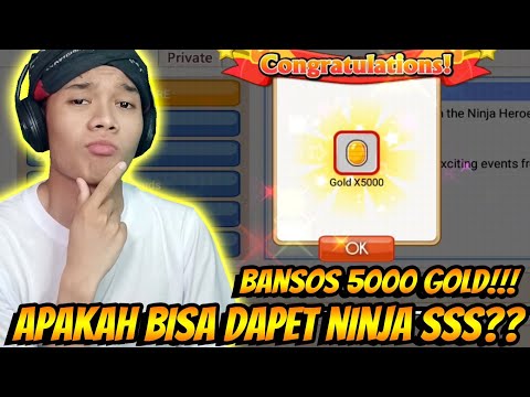 Tes Kehokian Di 3 Akun Apakah Bisa Dapet Ninja SSS Dengan 5000 Gold??? Ninja Heroes New Era
