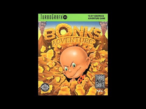 Bonk's Adventure (1989) TurboGrafx-16 - ad
