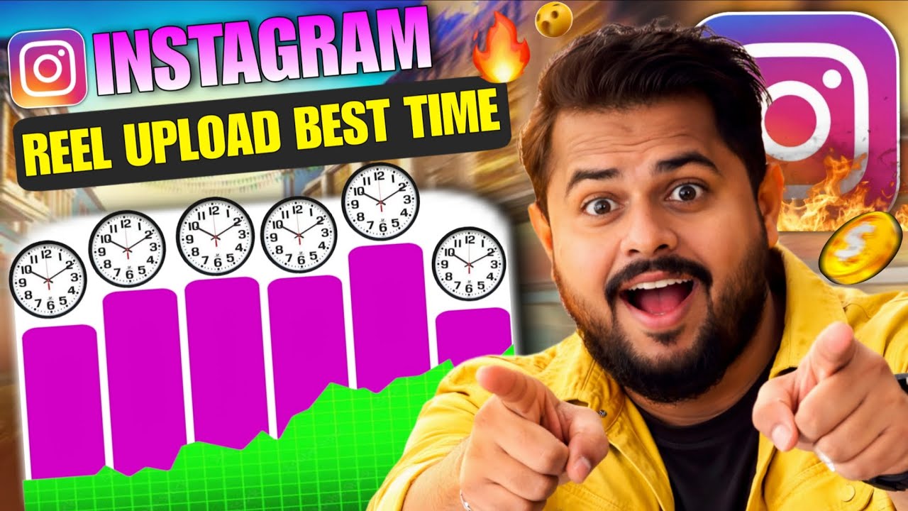 Instagram Par Reel Post Karne Ka Sahi Samay 🕝 2026 | Best Time To Upload Instagram Reels Viral Higa 