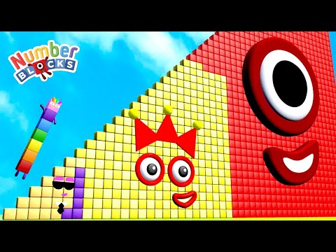Numberblocks PUZZLE Step Squad 1326 The Amazing Numberblocks HUGE Standing Tall Numbers Pattern