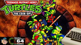 TEENAGE MUTANT HERO TURTLES: THE COIN-OP – Commodore 64 (1991) | Classic Arcade Beat-'Em-Up Action