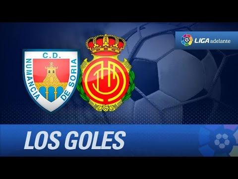 Todos los goles de CD Numancia (1-2) RCD Mallorca