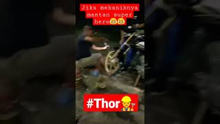 Download lagu Lucu bikin ngakak mantan pahlawan jadi mekanik #motovlog #herex #lucu mp3