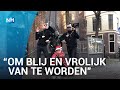Jeremy en Thomas maken kerstclip met collega's van Brownies&downieS