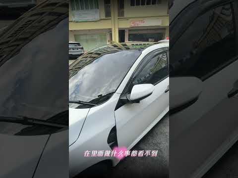 Honda Civic Install Window Tinting