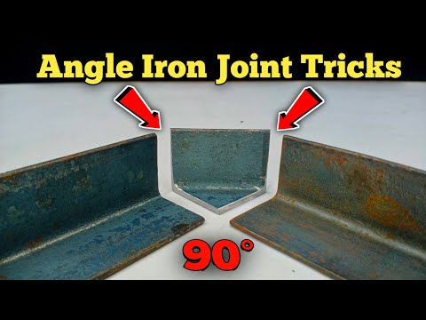 Angle Iron 90° Joint Tricks / Mr Tools King