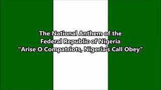 Nigeria National Anthem with music, vocal and lyrics English