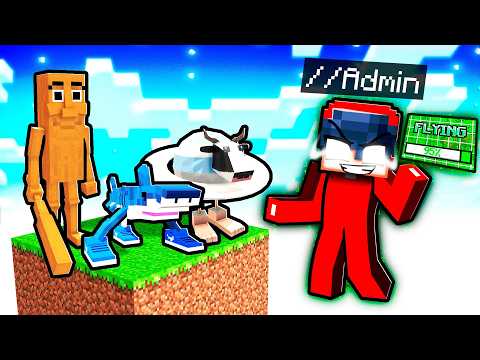 Using ADMIN COMMANDS on a BRAINROT ONLY One Block!