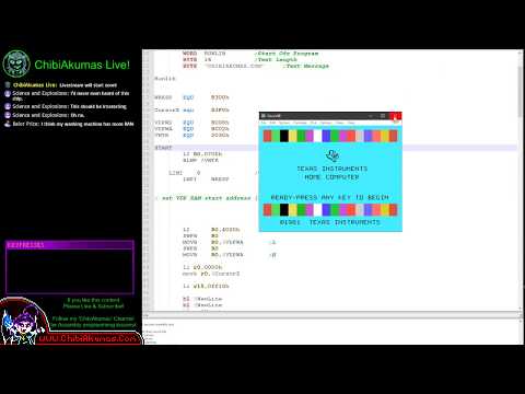 5AM Stream: Fun with TMS9900 on TI99