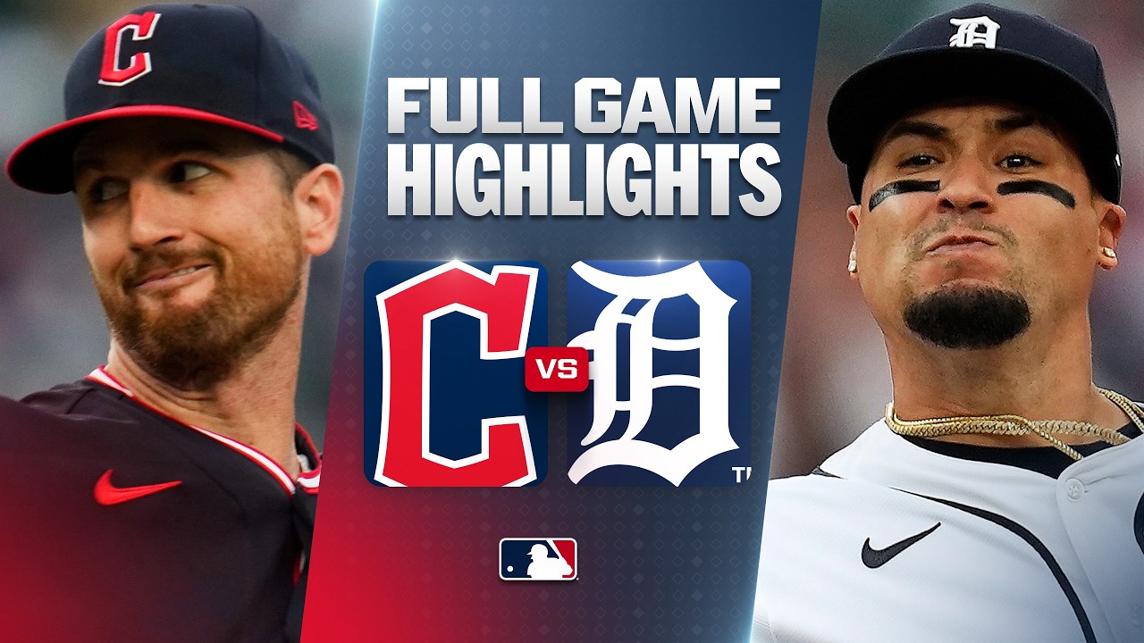 8월13일 클리블랜드 디트로이트 MLB 하이라이트