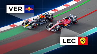 How Verstappen beat Leclerc at Abu Dhabi? | 3D Analysis