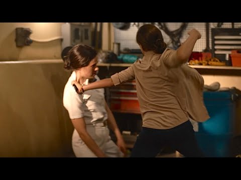 NCIS: Hawai'i 2x03 | Kate Whistler vs Malkie Fight Scene