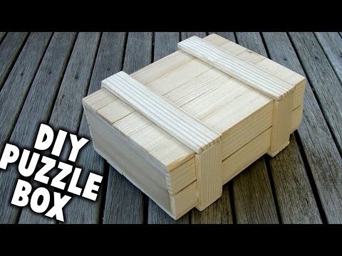DIY Puzzle Box -  Can You Open It??